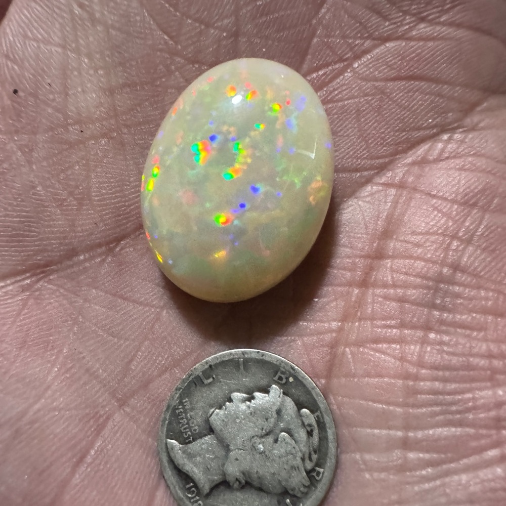 24ct Natural Ethiopian Opal Cabochon